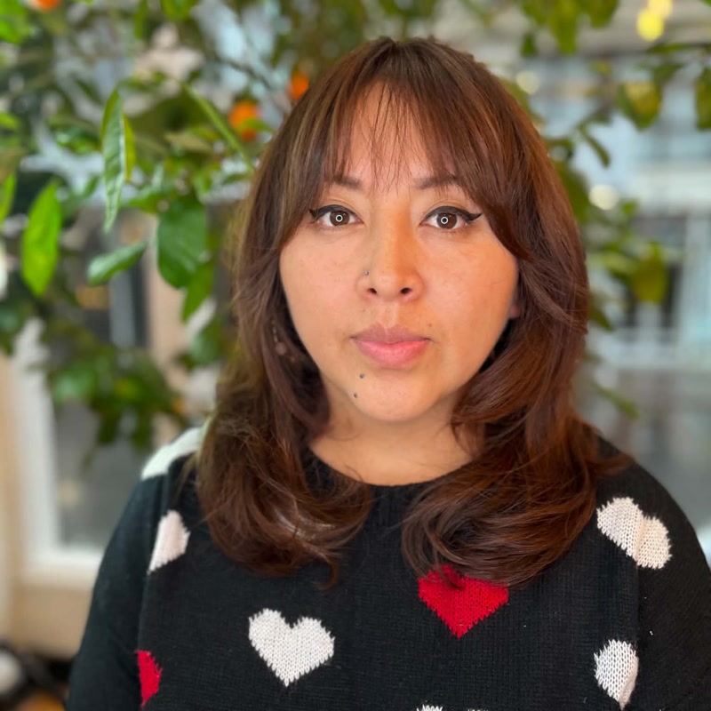 Katherine Farfan, top stylist at Cherishair